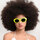 Uhren & Schmuck Damen Sonnenbrillen Chiara Ferragni CF7004/S QR0 Glitzer-Sonnenbrille Rosa