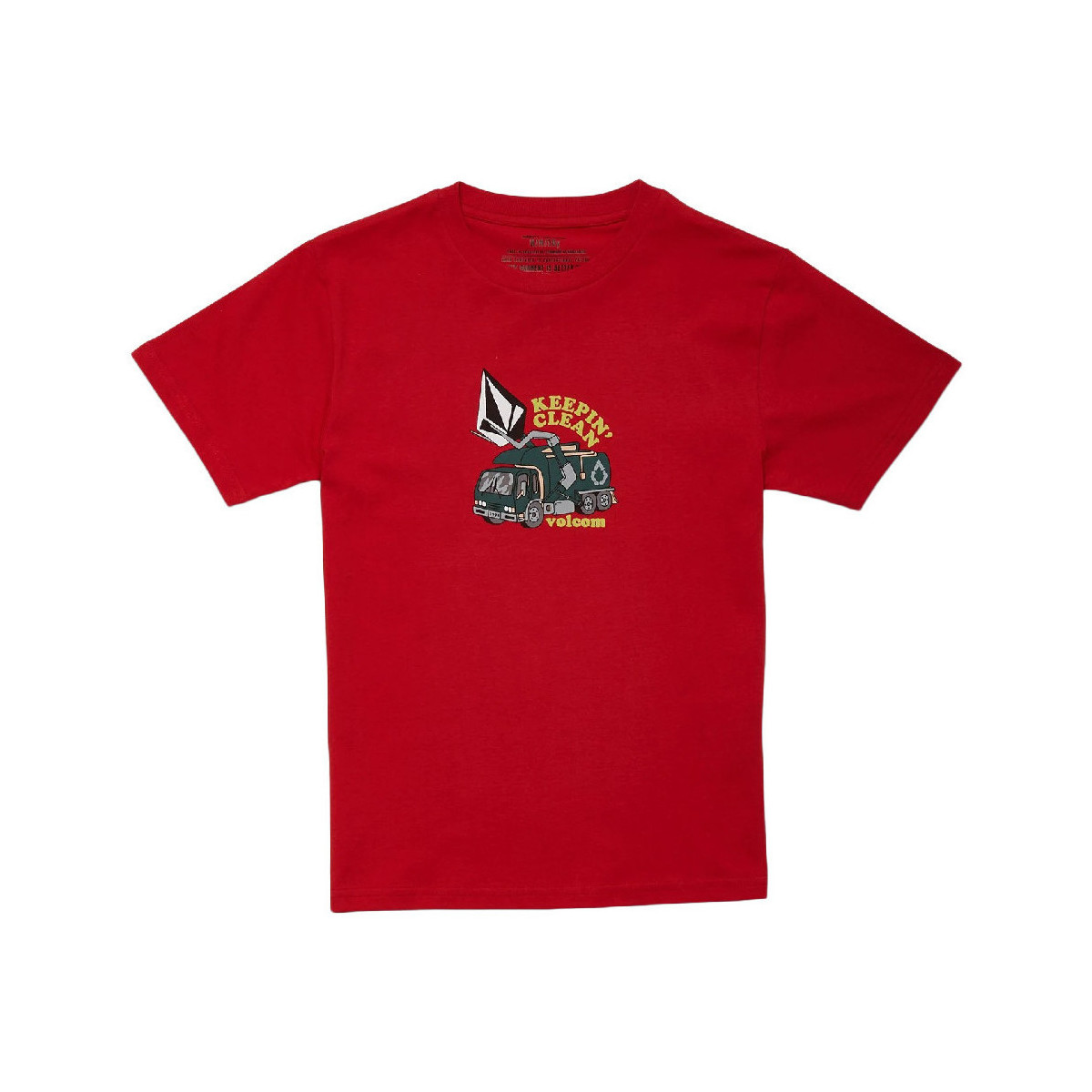Kleidung Jungen T-Shirts & Poloshirts Volcom C3532112 Rot
