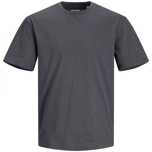 Kleidung Herren T-Shirts & Poloshirts Jack & Jones 12190467 RELAXED TEE-ASPHALT Grau