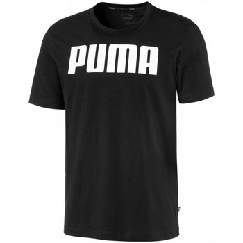 Kleidung Herren T-Shirts Puma Ess Tee Schwarz