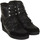Schuhe Damen Low Boots Calvin Klein Jeans B4E00189-BLACK-BLACK Schwarz