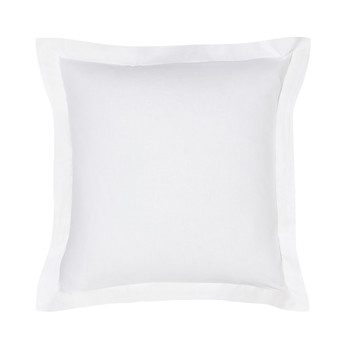 Home Kissenbezug, Kopfkissenrolle Today TO 63/63 + 5cm Coton Percale TODAY Prestige Craie Weiss
