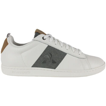Schuhe Herren Sneaker Le Coq Sportif 2210104 OPTICAL WHITE/GREY DENIM Weiss