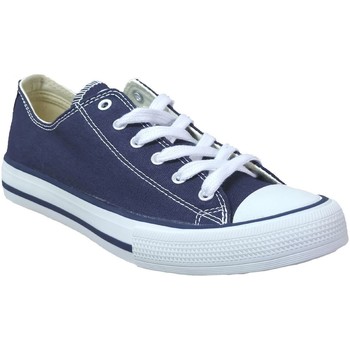 Schuhe Damen Sneaker Low Victoria 6550 Blau