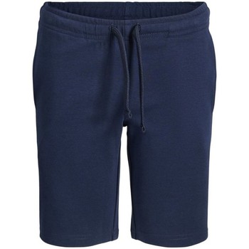 Kleidung Jungen Shorts / Bermudas Jack & Jones 12204813 SWEAT SHORT-NAVY BLAZER Blau