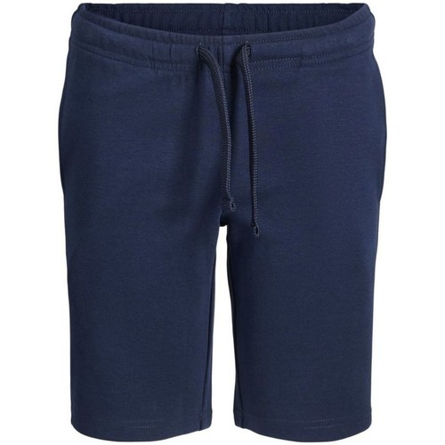 Kleidung Jungen Shorts / Bermudas Jack & Jones 12204813 SWEAT SHORT-NAVY BLAZER Blau
