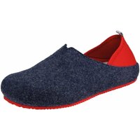 Schuhe Damen Hausschuhe  dunkel-rot 340296-5 Blau