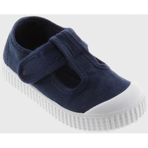 Schuhe Kinder Sneaker Victoria 1915 sandalia lona tintada drec Blau