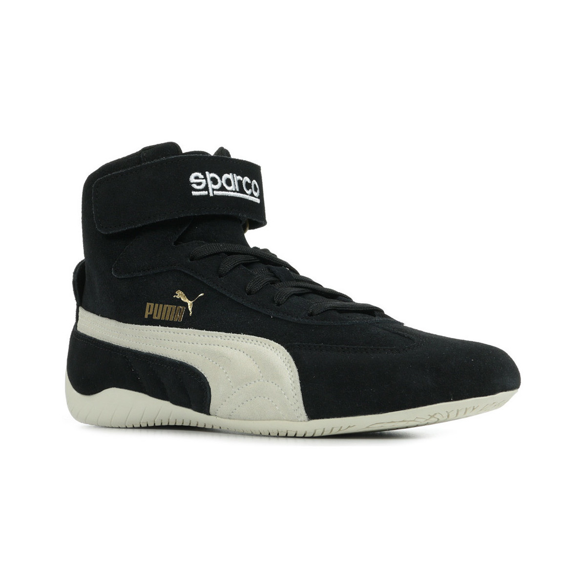 Schuhe Sneaker Puma Speedcat Mid Sparco Schwarz