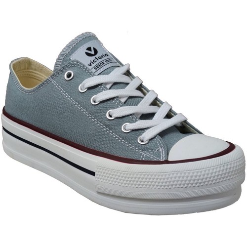 Schuhe Damen Sneaker Low Victoria 061100 Blau