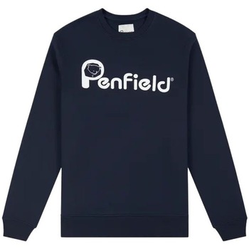 Kleidung Herren Sweatshirts Penfield Sweatshirt  Bear Chest Print bleu marine