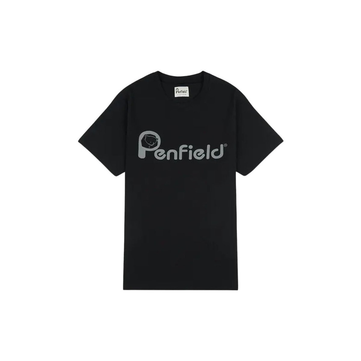 Kleidung Herren T-Shirts Penfield T-shirt  Bear Chest Schwarz
