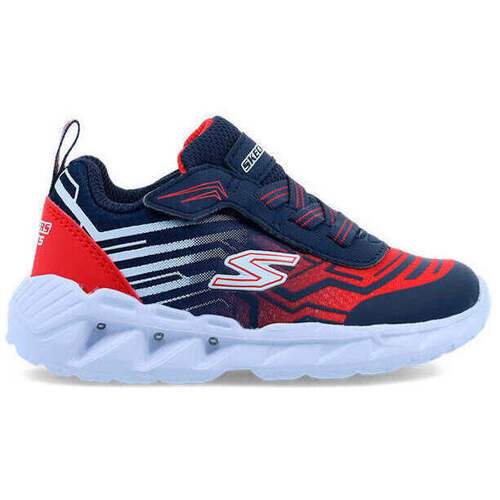 Schuhe Jungen Sneaker Skechers Baskets enfant  Magna-Lights Blau