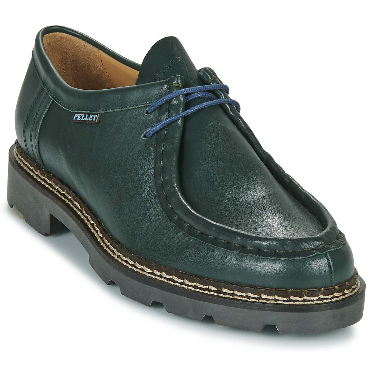 Schuhe Herren Derby-Schuhe Pellet Macho Dark / Grün