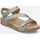 Schuhe Damen Sandalen / Sandaletten Josef Seibel Tonga 25, silber Blau