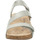 Schuhe Damen Sandalen / Sandaletten Josef Seibel Tonga 25, silber Blau