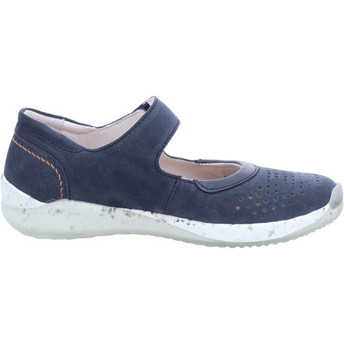 Schuhe Damen Slipper Josef Seibel Ricky 15, dunkelblau Blau