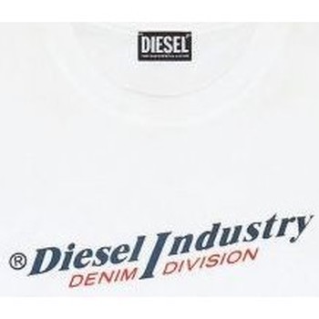 Kleidung Herren T-Shirts & Poloshirts Diesel A03741-0PITA T-DIEGOR-IND-141 Weiss
