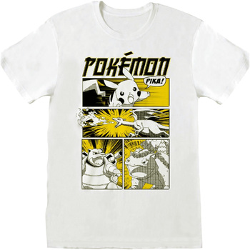 Kleidung T-Shirts Pokemon  Weiss