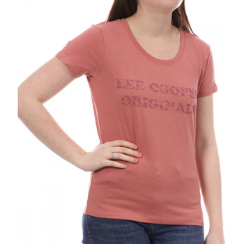 Kleidung Damen T-Shirts Lee Cooper LEE-009429 Rosa
