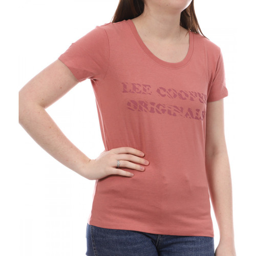 Kleidung Damen T-Shirts & Poloshirts Lee Cooper LEE-009429 Rosa