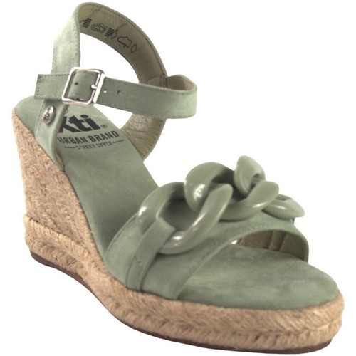 Schuhe Damen Multisportschuhe Xti Damensandale  44999 grün Grün