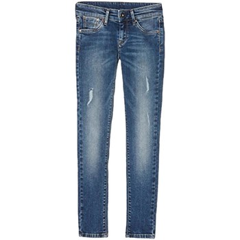 Kleidung Mädchen Jeans Pepe jeans  Blau