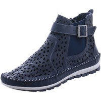 Schuhe Damen Stiefel Gemini Stiefeletten NAPPA/KOMBI STIEFEL 340207-19-802** blau