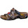 Schuhe Damen Pantoletten / Clogs Dr. Feet Pantoletten 2127/6 HP 314 Multicolor