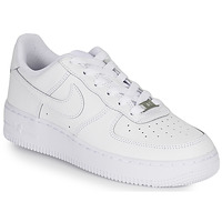 Schuhe Kinder Sneaker Low Nike Nike Air Force 1 LE GS 'Triple White' Weiss