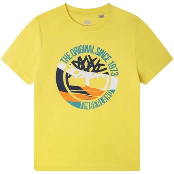 Kleidung Jungen T-Shirts Timberland  Gelb