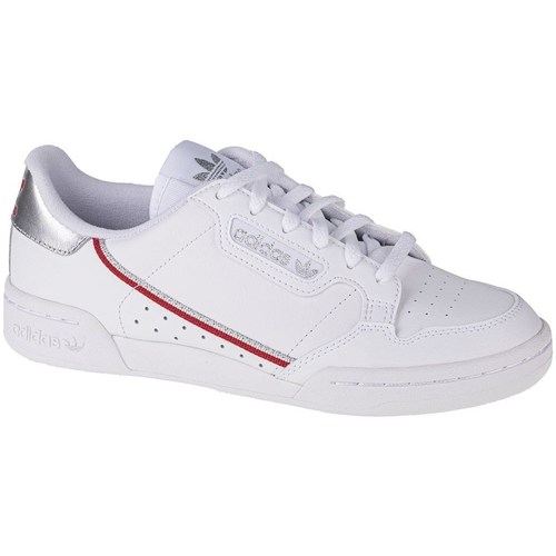Schuhe Kinder Sneaker Low adidas Originals Continental 80 Weiss