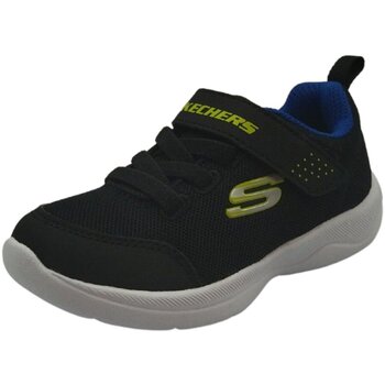 Schuhe Jungen Sneaker Skechers Low 407300N BBLM Schwarz