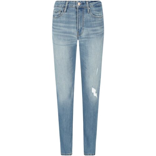 Kleidung Damen Slim Fit Jeans Guess W01A35 D3Y42 Blau