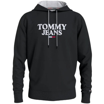 Kleidung Herren Sweatshirts Tommy Jeans Flag Schwarz