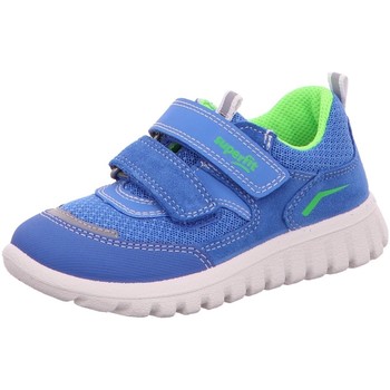 Schuhe Jungen Derby-Schuhe & Richelieu Superfit Klettschuhe Sport7 Mini 1-006194-8400 Blau