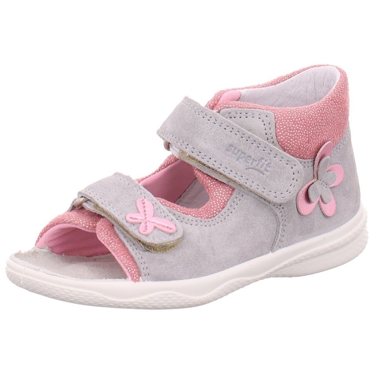 Schuhe Mädchen Babyschuhe Superfit Maedchen 1-000069-2500 Grau