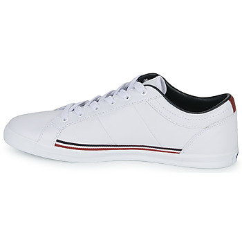 Fred Perry BASELINE PERF LEATHER Weiss / Marine