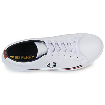 Fred Perry BASELINE PERF LEATHER Weiss / Marine