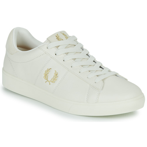 Schuhe Herren Sneaker Low Fred Perry SPENCER TUMBLED LEATHER Beige