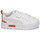 Schuhe Kinder Sneaker Low Puma Mayze Lth PS Weiss / Orange