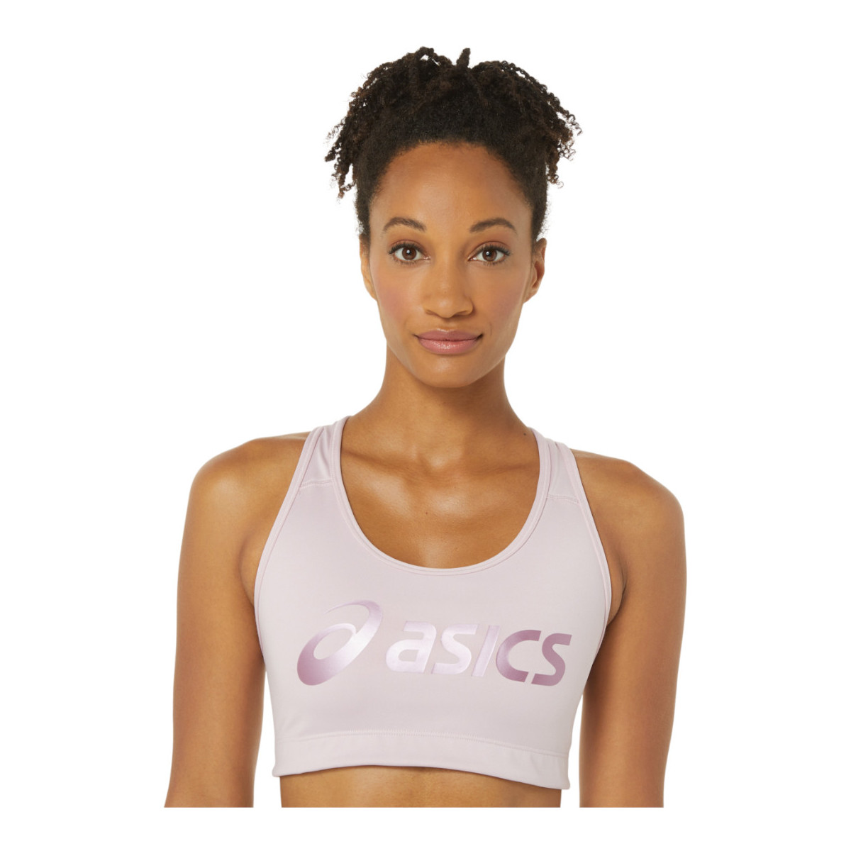 Kleidung Damen Sport BHs Asics Sakura  Logo Bra Rosa