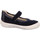 Schuhe Mädchen Derby-Schuhe & Richelieu Superfit Halbschuhe TENSY 000102-8000 Blau