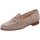 Schuhe Damen Slipper Luca Grossi Premium H124M H124M Beige