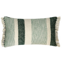 Home Kissen Malagoon Berber grainy green cushion Grün