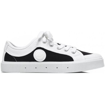 Schuhe Herren Sneaker Low Sanjo K200 - Black White Schwarz
