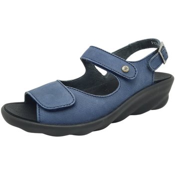 Schuhe Damen Sandalen / Sandaletten Wolky Bequemschuhe Scala Antique nubuk 0312511820 blau