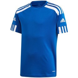 Kleidung Jungen T-Shirts adidas Originals JR Squadra 21 Blau