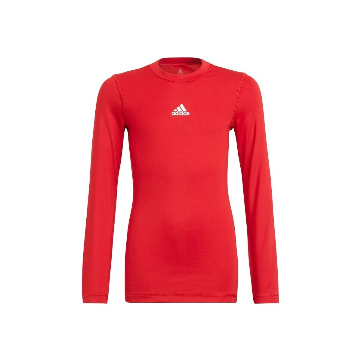Kleidung Jungen T-Shirts adidas Originals JR Techfit Compression Rot