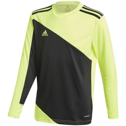 Kleidung Jungen Sweatshirts adidas Originals Squadra 21 Goalkeeper Schwarz, Grün
